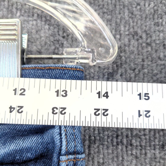 Regeneration by Celebrity Pink Women's Jeans Blue 3/26 Distressed Skinny Denim - Picture 11 of 12